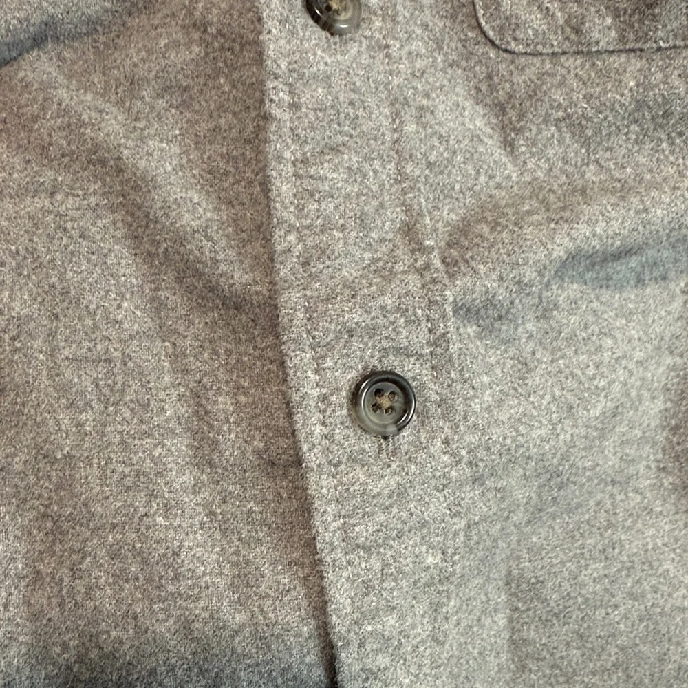 Crewcuts Charcoal Casual Button-Down Shirt With Leather Elbow Patches Size 10